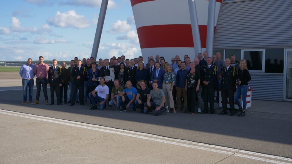 Installatie brandweerkorps Lelystad Airport