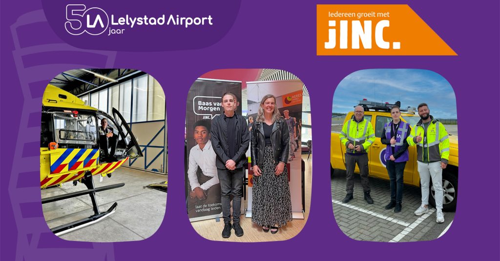 Lelystad Airport JINC Baas voor een dag