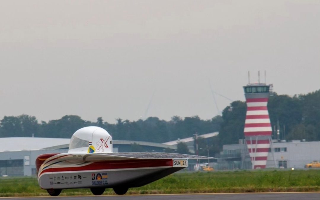 Solar Team Twente test ‘RED X’