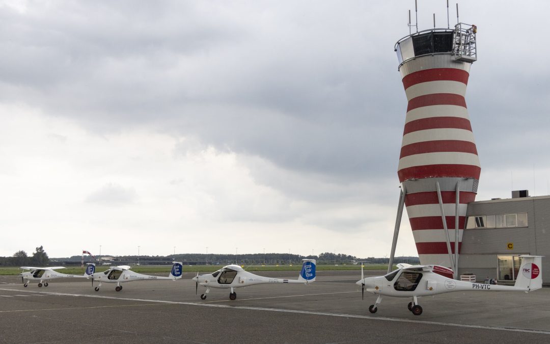 Electric flying between Lelystad Airport and Schiphol