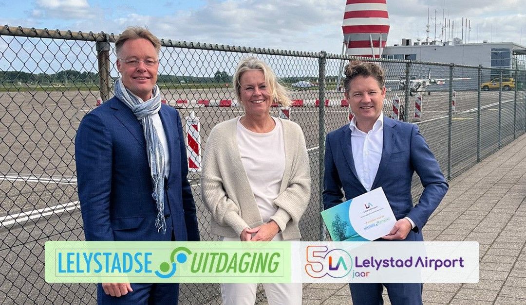 Lelystad Airport sponsor van de Lelystadse Uitdaging