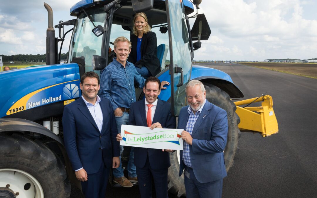 Aannemer kiest boer voor beheer Lelystad Airport