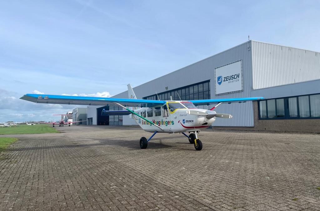 Stichting Hoogvliegers nieuwe standplaats bij Zeusch Aviation