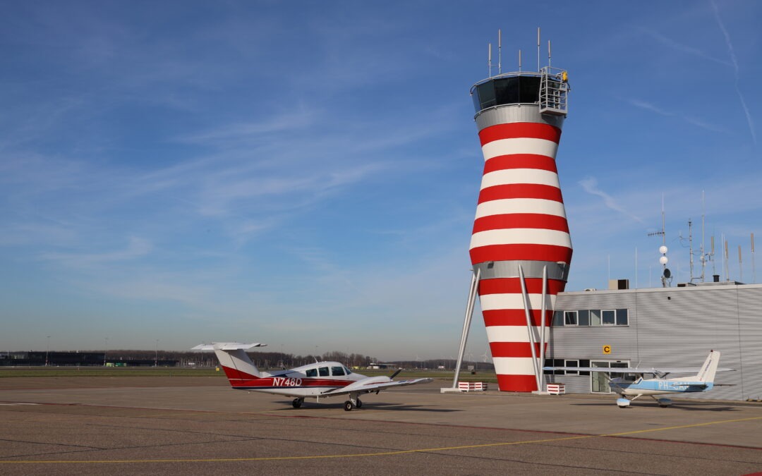 Testen vliegtuiglandingssysteem Lelystad Airport