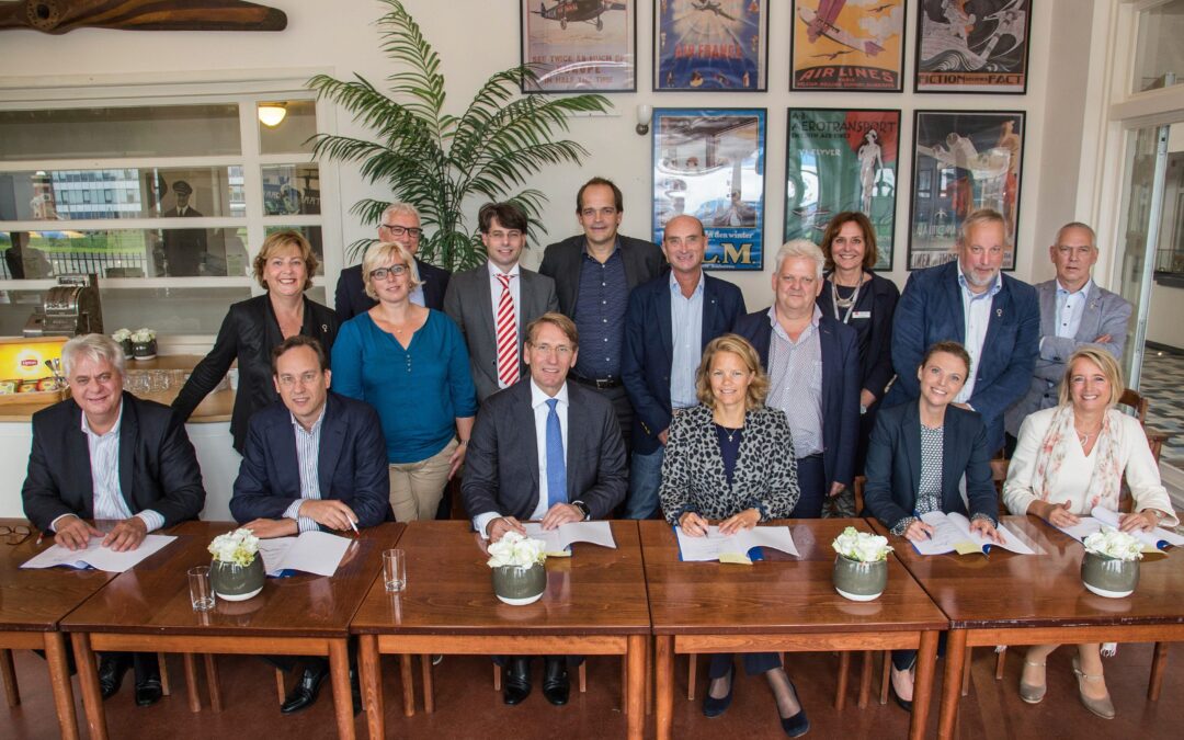 Samenwerkingsovereenkomst onderwijs en luchthaven getekend