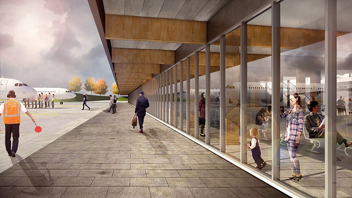 Lelystad Airport-Passagiersterminal LA-Architect-Casper Schwartz-Render-