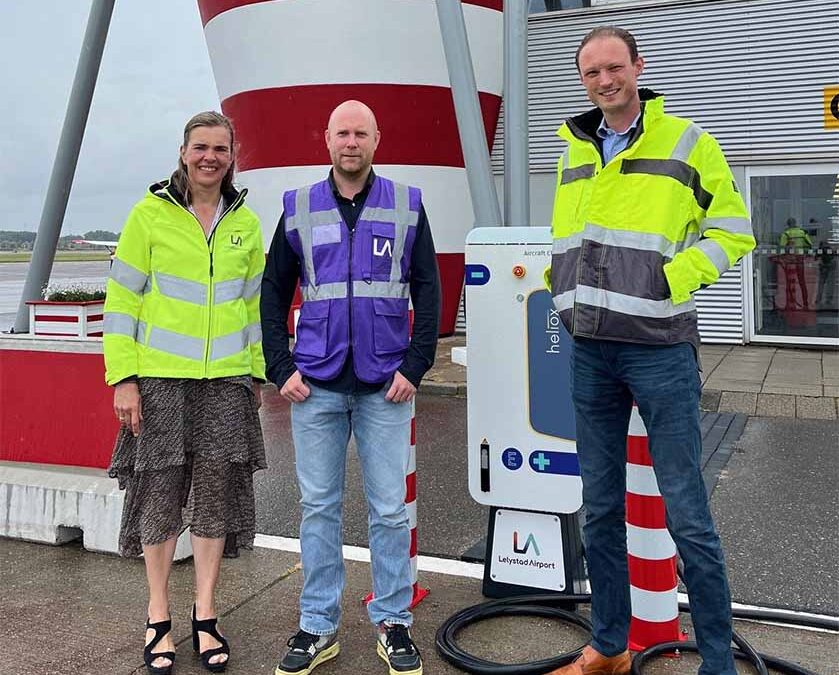 Electric Flying Connection en Lelystad Airport samen op koers naar elektrisch vliegen