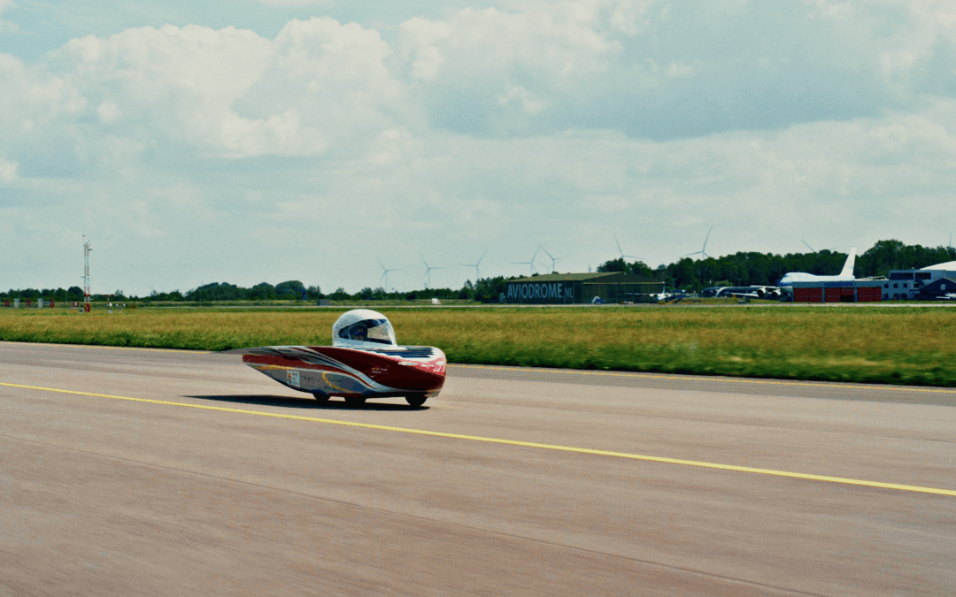 Solar Team Twente op Lelystad Airport
