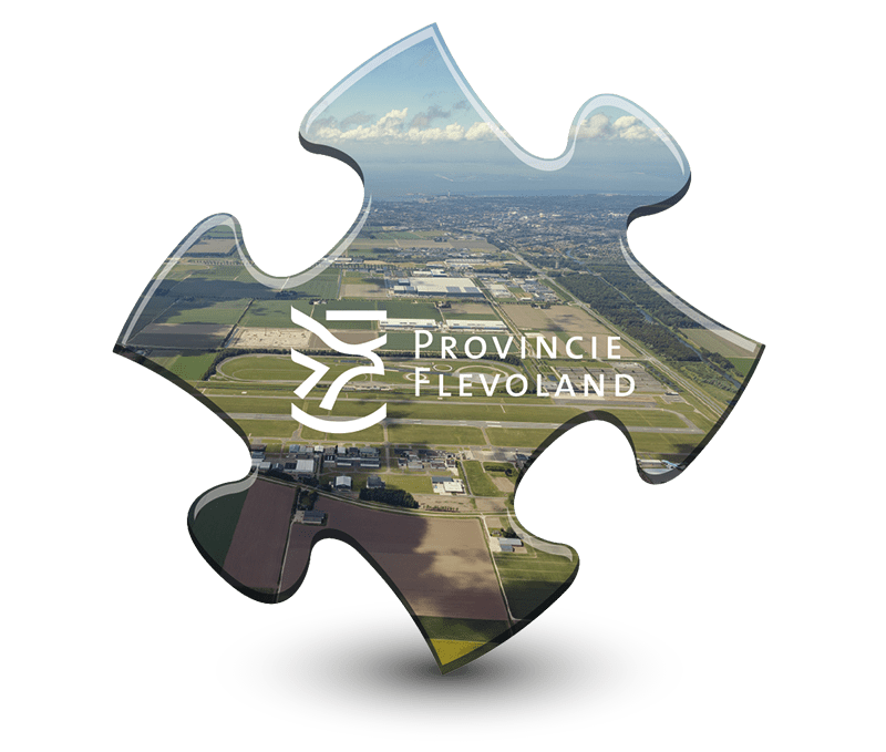 Lelystad Airport Puzzelstuk S Flevoland Puzzlestuk Provincie Flevoland