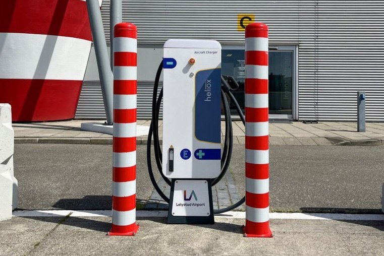 Lelystad Airport Lader voor elektrische vliegtuigen
