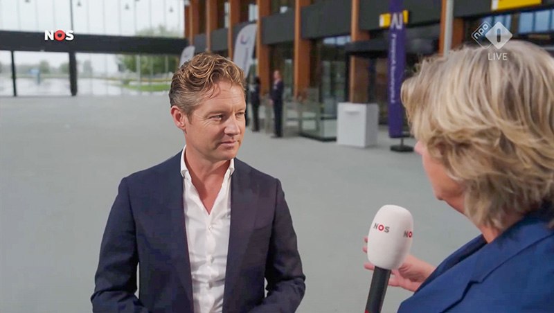 elystad Airport NOS-interview Jan Eerkens