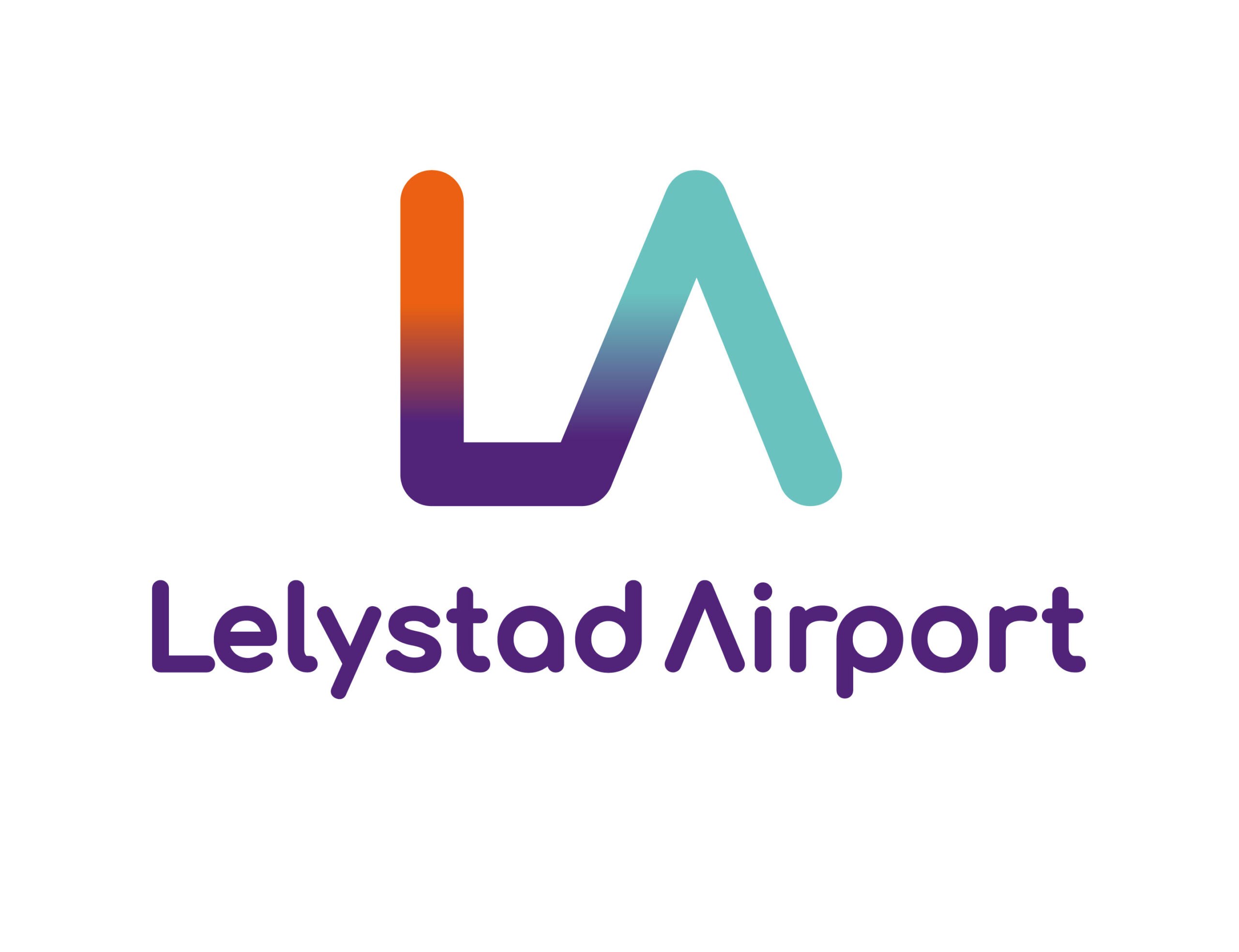 LA_logo_staand_RGB Logo staande versie Lelystad Airport